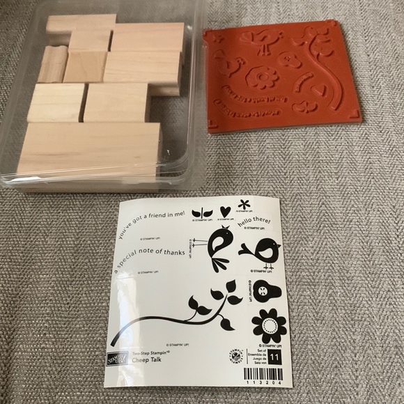 Cheep Talk stamp set - Picture 1 of 8